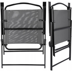 Set mobilier de gradina Jumi OM-291898 (Graphite/Black) Thumb