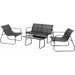 Set mobilier de gradina Jumi OM-319059 (Anthracite/Black) Thumb