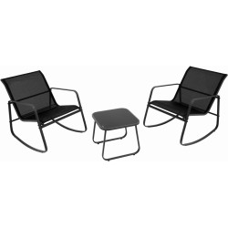 Set mobilier de gradina Jumi OM-357860 (Black) Thumb
