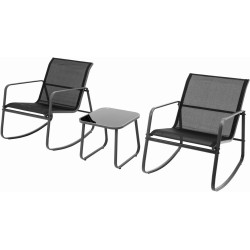 Set mobilier de gradina Jumi OM-357860 (Black) Thumb