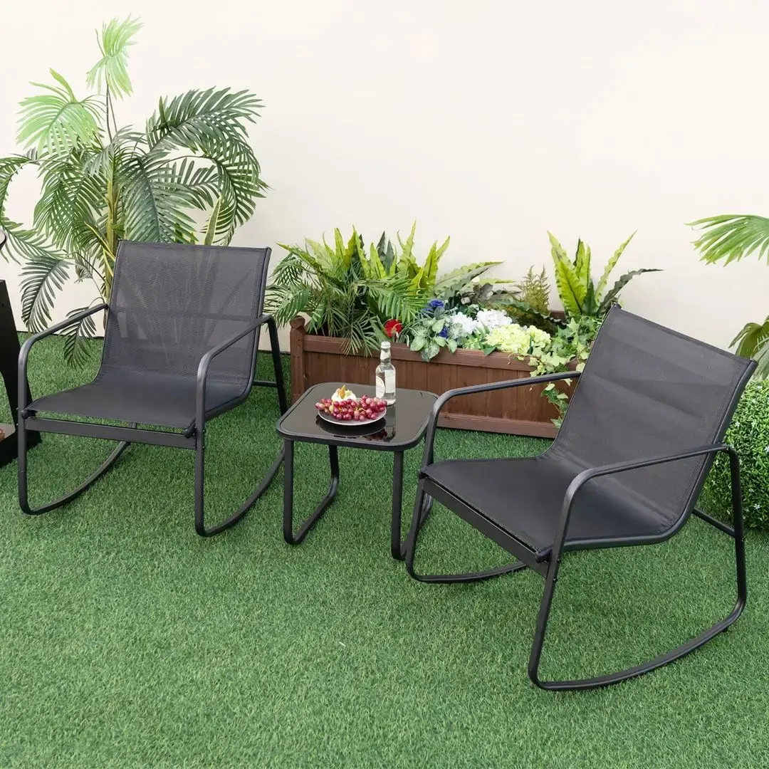 Set mobilier de gradina Jumi OM-357860 (Black)