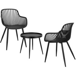 Set mobilier de gradina Jumi OM-614345 (Black) Thumb