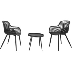 Set mobilier de gradina Jumi OM-614345 (Black) Thumb