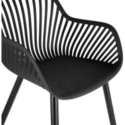 Set mobilier de gradina Jumi OM-614345 (Black) Thumb