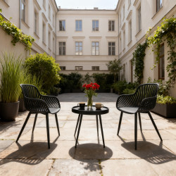 Set mobilier de gradina Jumi OM-614345 (Black) Thumb