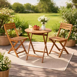 Set mobilier de gradina Koopman Coro (Brown)