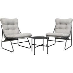 Set mobilier de gradina Koopman Duo Lounge (Grey) Thumb