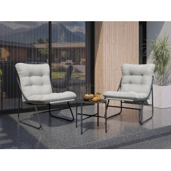 Set mobilier de gradina Koopman Duo Lounge (Grey)