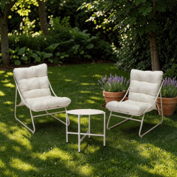 Set mobilier de gradina Koopman Duo Lounge (White)