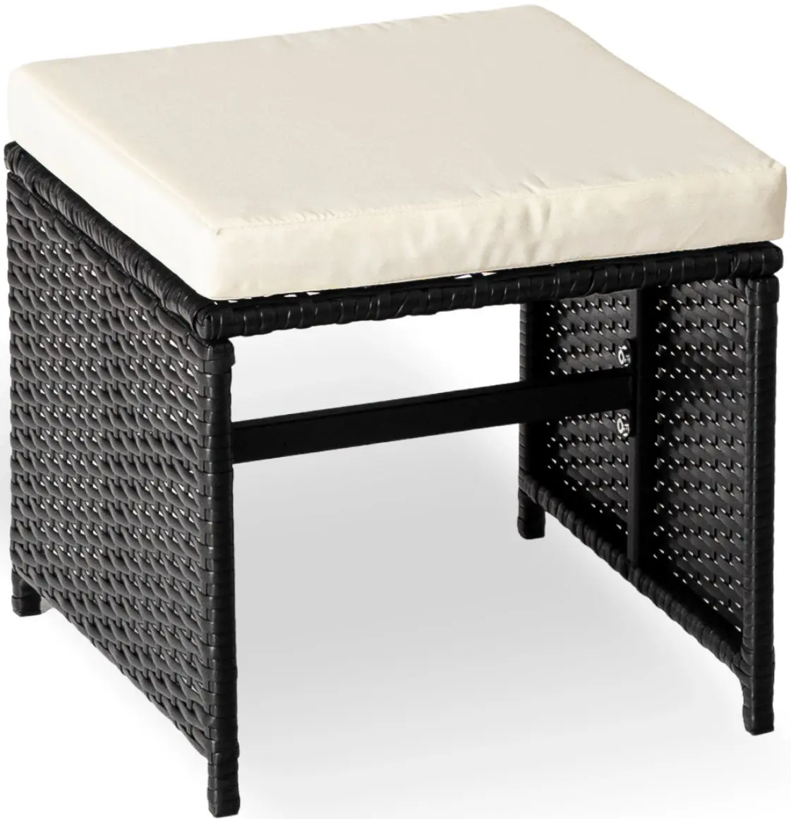 Комплект садовой мебели Mebel Elite Bonito (Black/Cream) - 7
