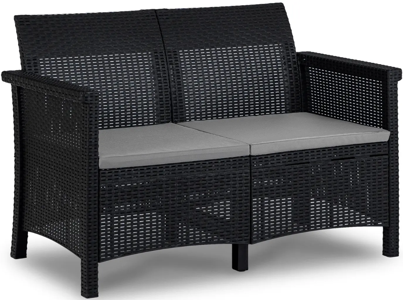 Комплект садовой мебели Mebel Elite Brenta (Black/Grey) - 3
