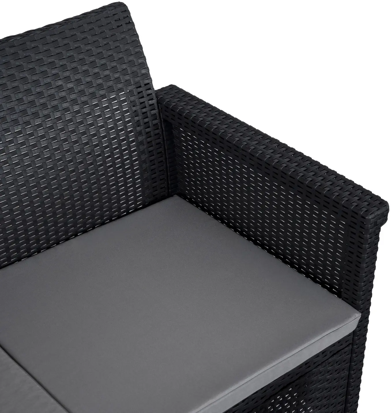 Комплект садовой мебели Mebel Elite Brenta (Black/Grey) - 6