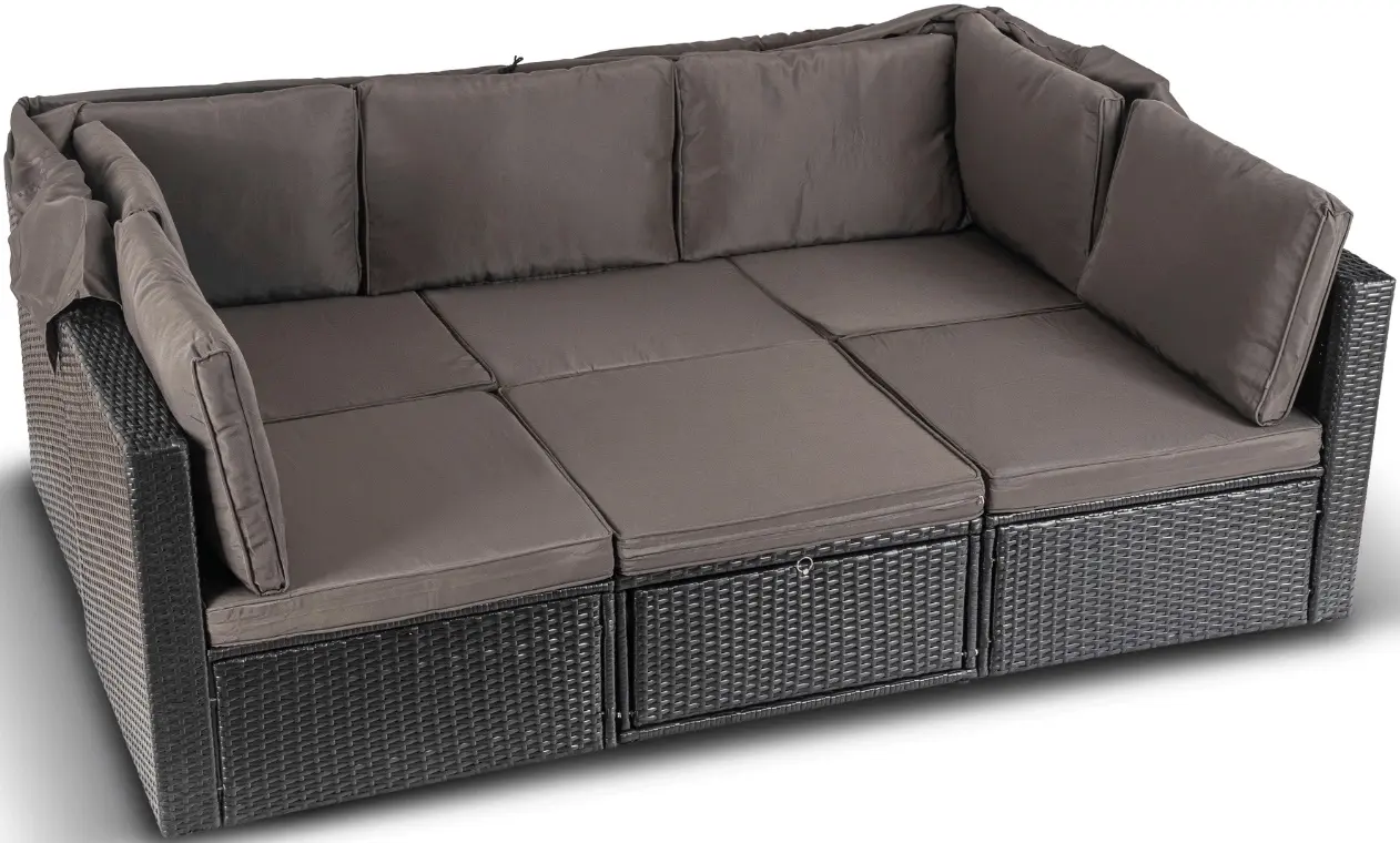 Комплект садовой мебели Mebel Elite Caliente (Black/Brown) - 4