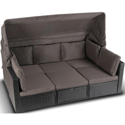 Комплект садовой мебели Mebel Elite Caliente (Black/Brown) Thumb