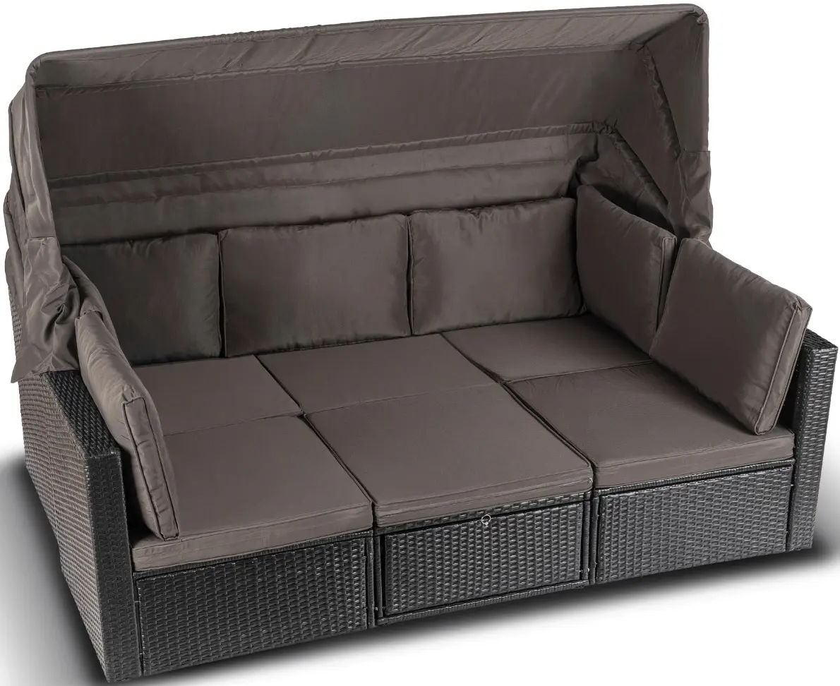 Комплект садовой мебели Mebel Elite Caliente (Black/Brown) - 5