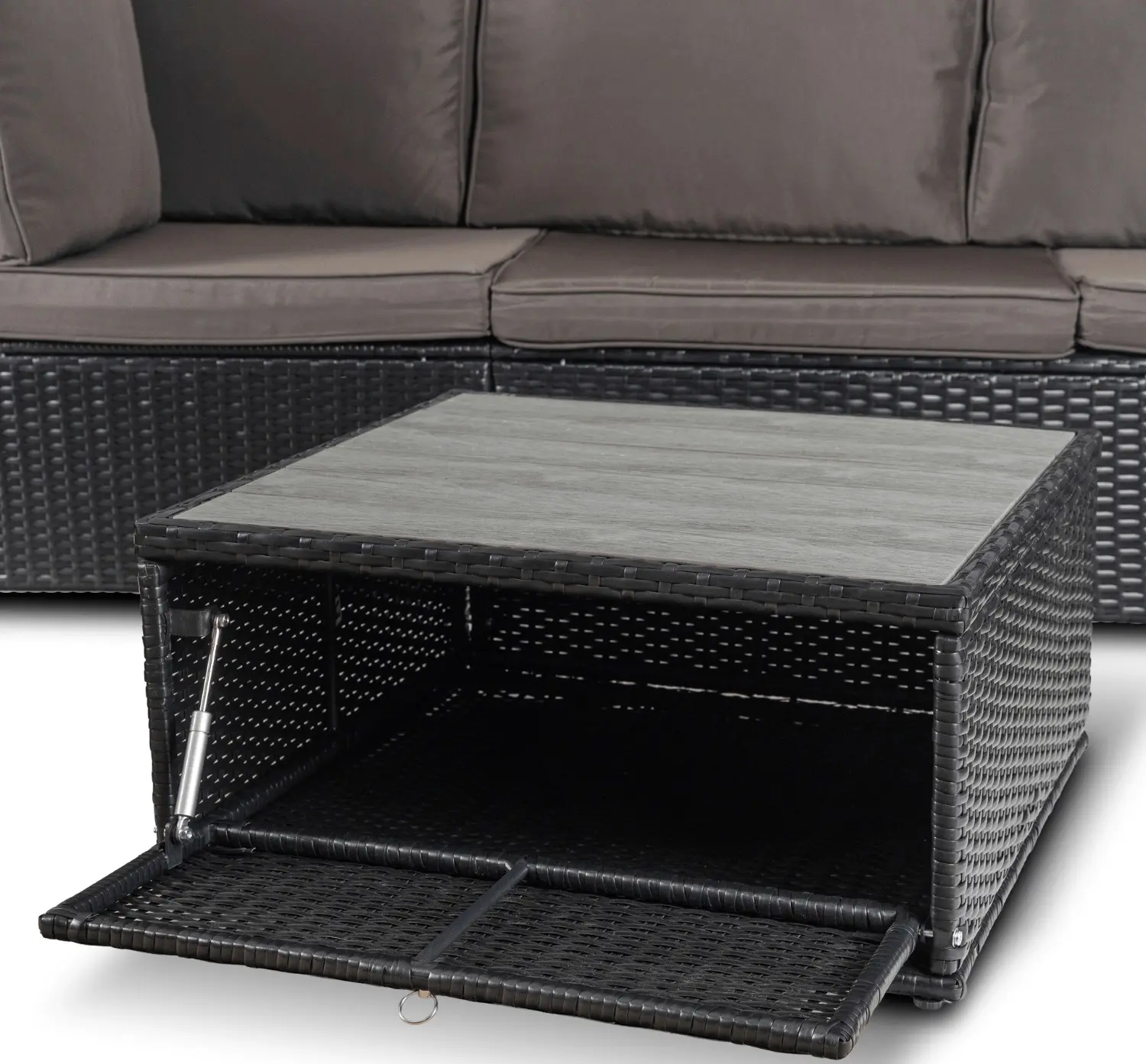 Комплект садовой мебели Mebel Elite Caliente (Black/Brown) - 9