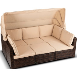 Комплект садовой мебели Mebel Elite Caliente (Brown/Beige) Thumb