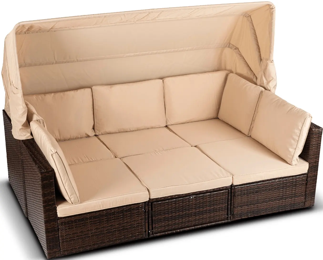 Комплект садовой мебели Mebel Elite Caliente (Brown/Beige) - 6