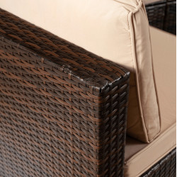 Комплект садовой мебели Mebel Elite Caliente (Brown/Beige) Thumb