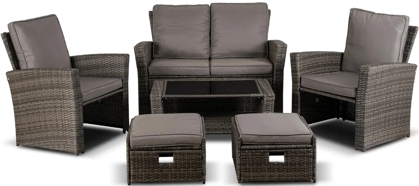 Комплект садовой мебели Mebel Elite Delgado (Grey) - 2