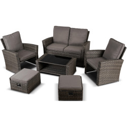 Комплект садовой мебели Mebel Elite Delgado (Grey) Thumb