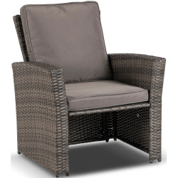 Комплект садовой мебели Mebel Elite Delgado (Grey) Thumb