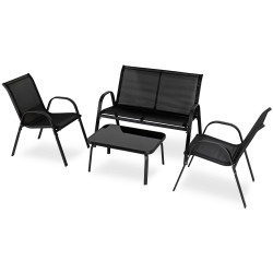 Комплект садовой мебели Mebel Elite Minnesota (Black) Thumb
