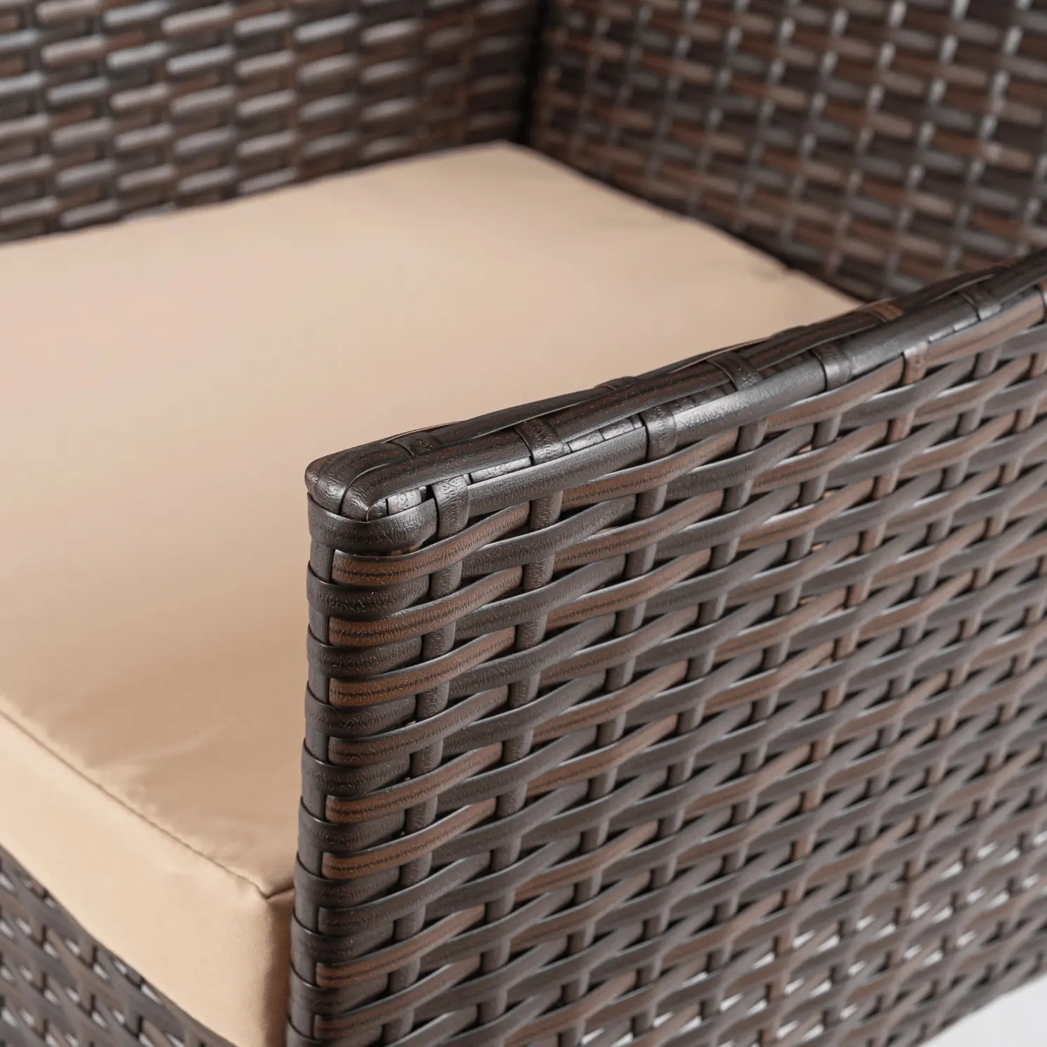 Комплект садовой мебели Mebel Elite Morado (Brown/Beige) - 6