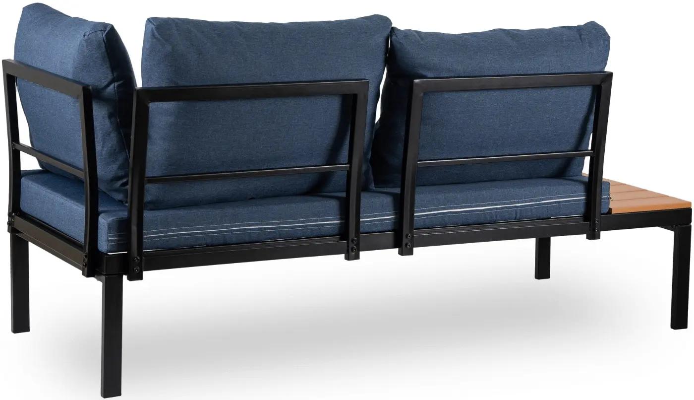 Set mobilier de gradina Mebel Elite Norman (Dark Blue/Black) - 5
