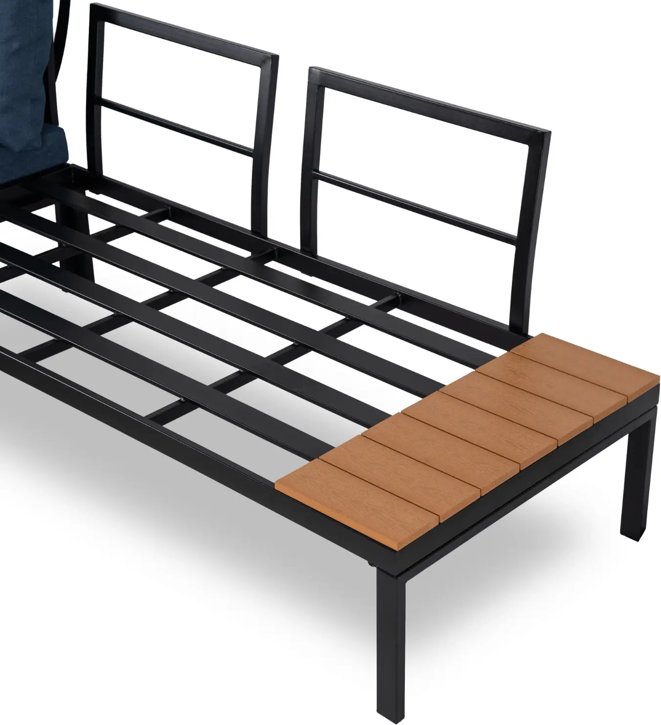 Set mobilier de gradina Mebel Elite Norman (Dark Blue/Black) - 6