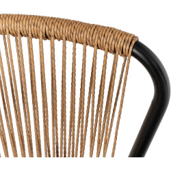 Комплект садовой мебели Mebel Elite Triste (Black/Brown) Thumb