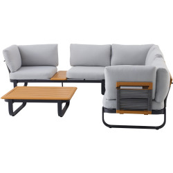 Set mobilier de gradina Naterial Calypso (Grey) Thumb