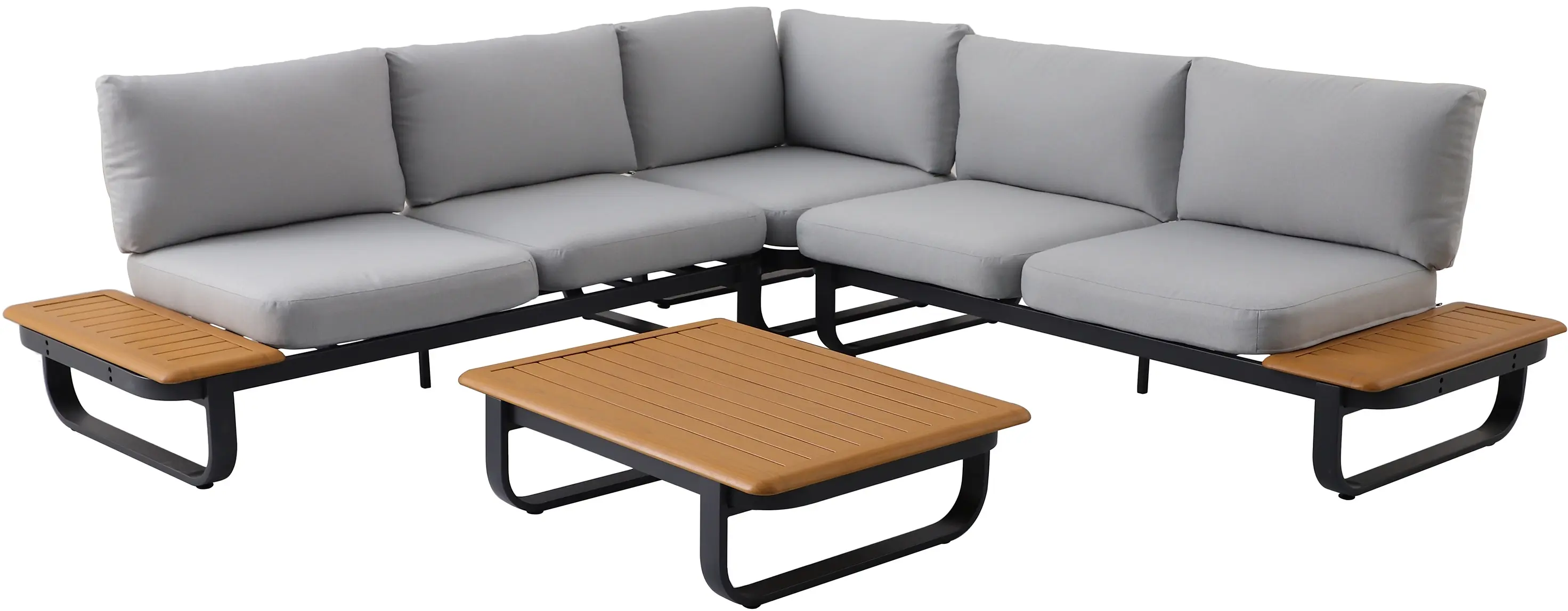 Set mobilier de gradina Naterial Calypso (Grey) - 2