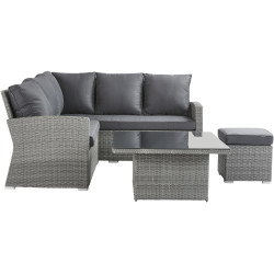 Set mobilier de gradina Naterial Davos (Grey) Thumb