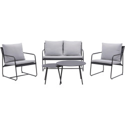 Set mobilier de gradina Naterial Fino (Grey) Thumb