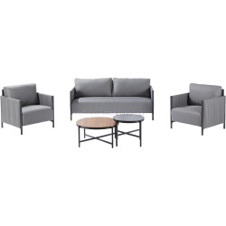 Set mobilier de gradina Naterial Iros (Grey)