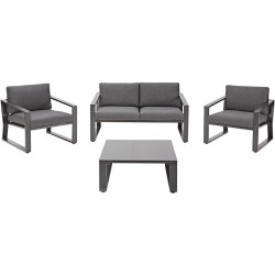 Set mobilier de gradina Naterial Lyra (Grey) Thumb
