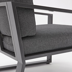 Set mobilier de gradina Naterial Lyra (Grey) Thumb
