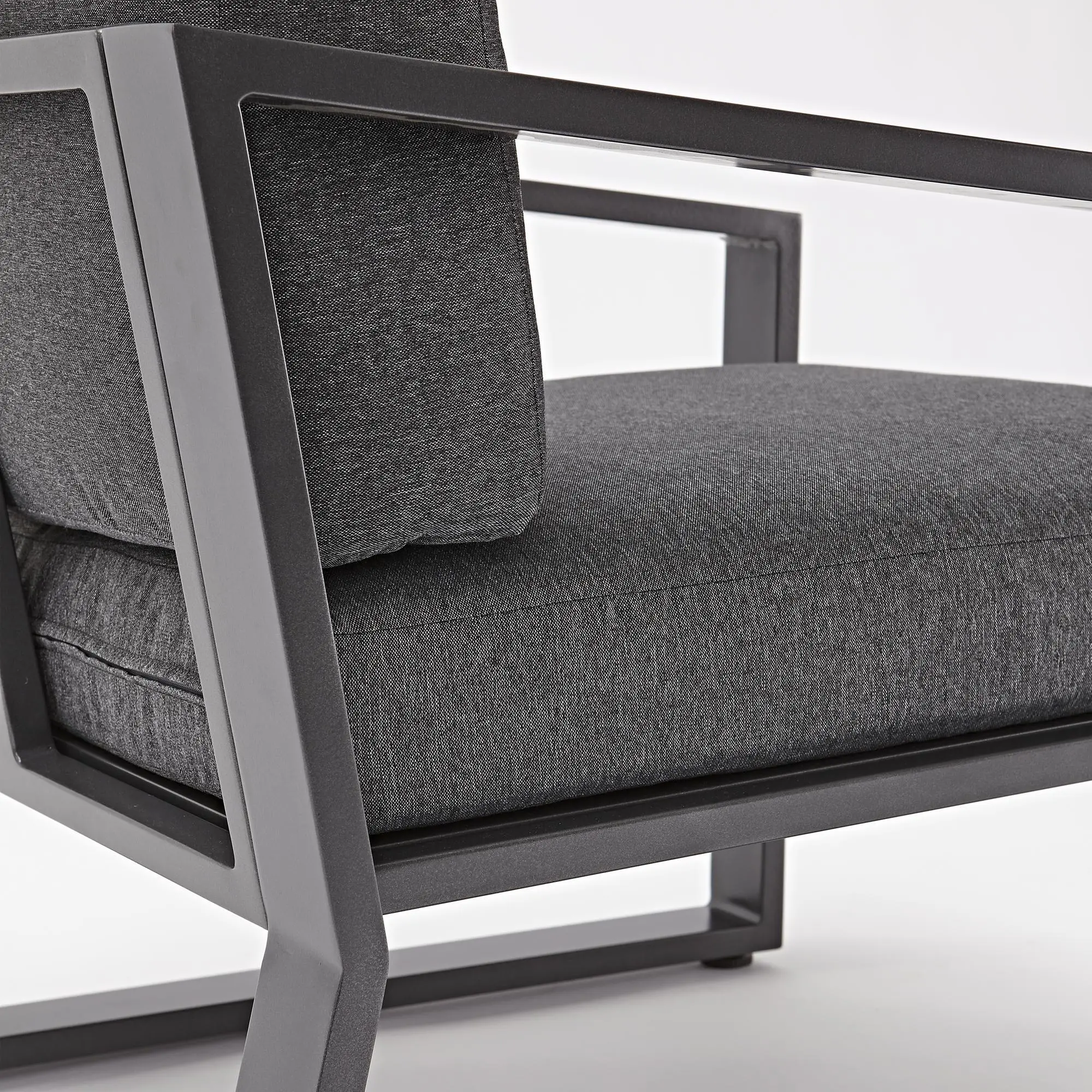 Set mobilier de gradina Naterial Lyra (Grey) - 7