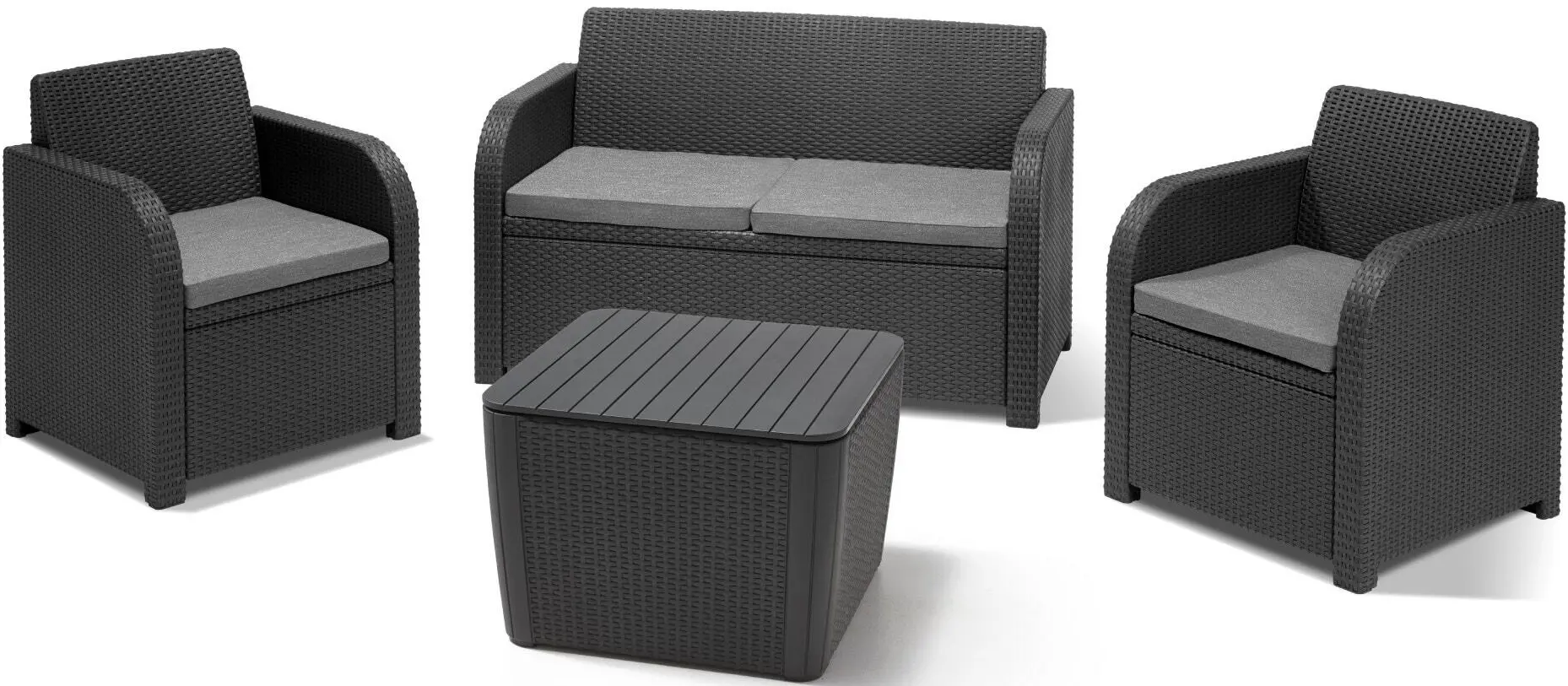 Set mobilier de gradina Naterial Novo (Grey) - 2