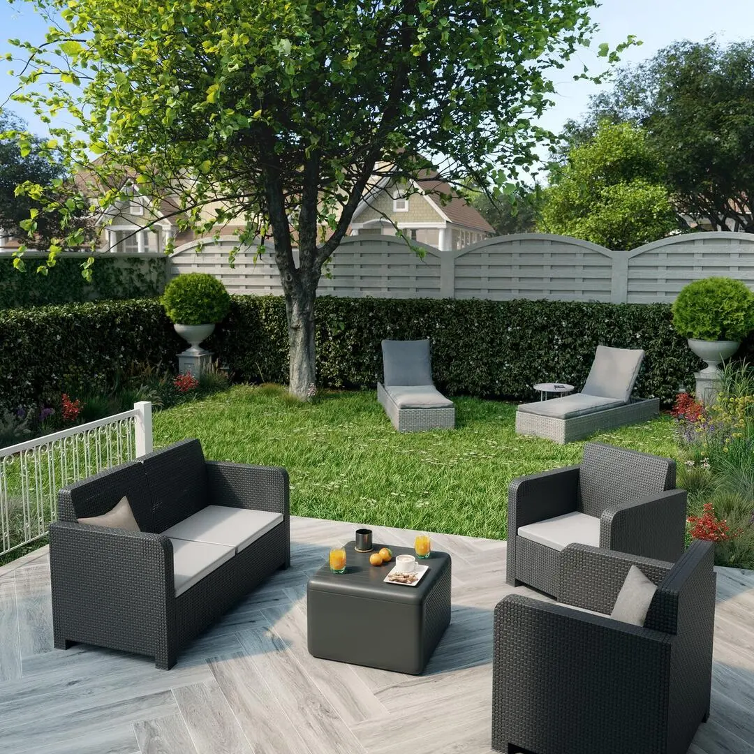 Set mobilier de gradina Naterial Novo (Grey)
