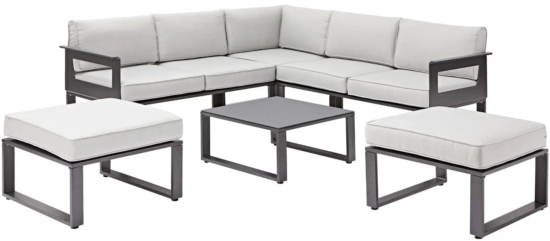 Set mobilier de gradina Naterial Odyssea (Gray) - 2