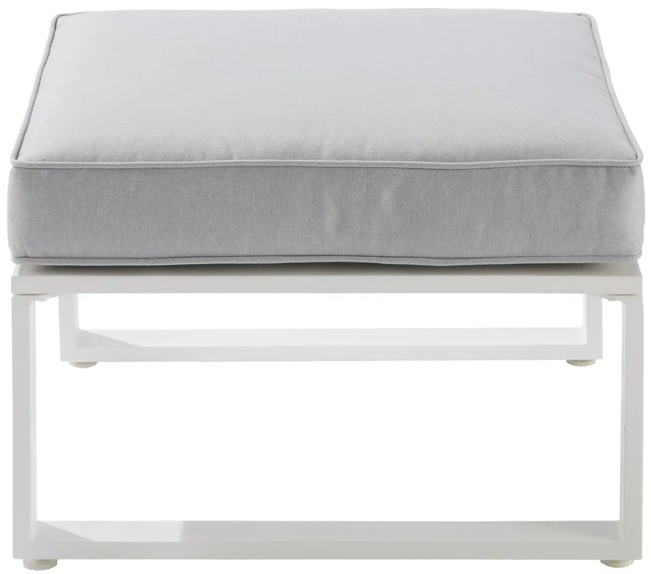 Set mobilier de gradina Naterial Odyssea (White/Gray) - 2