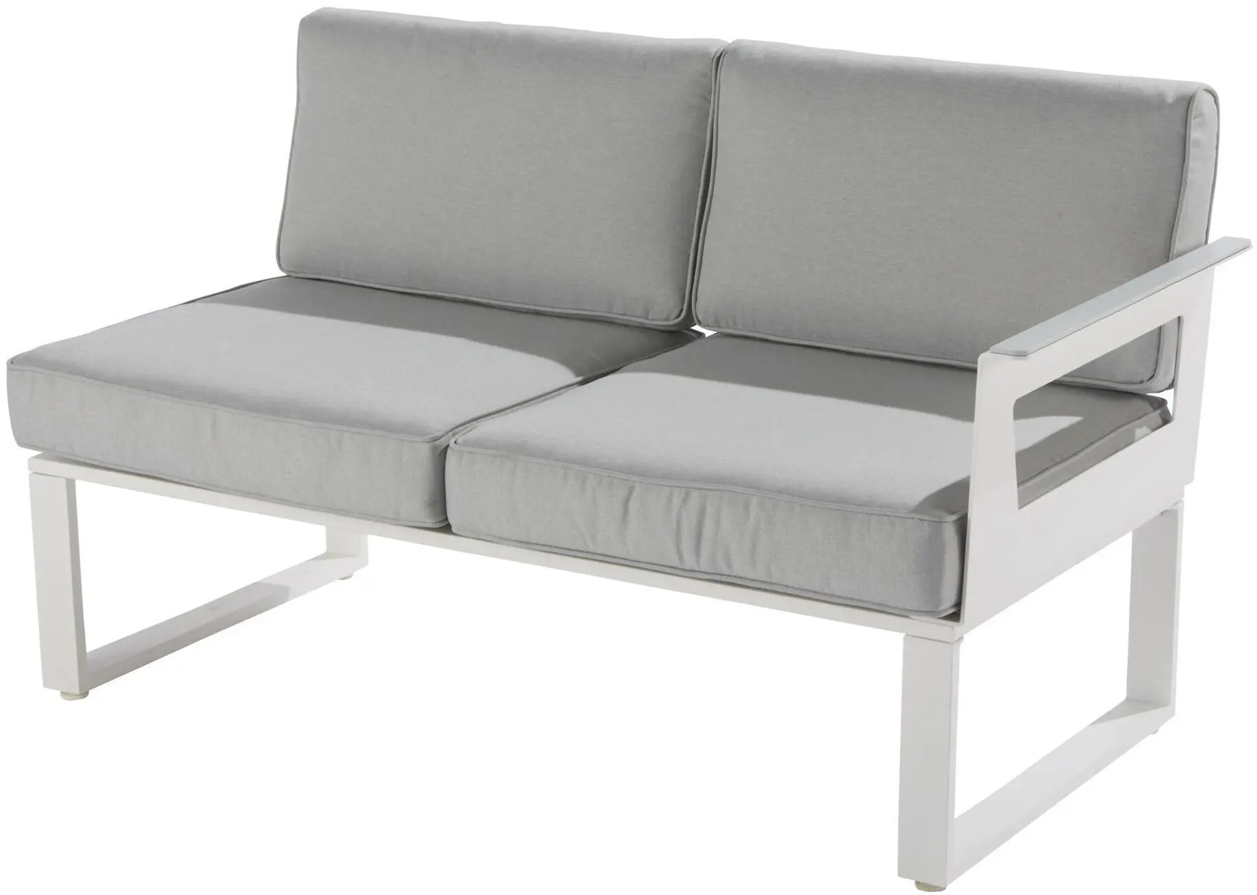 Set mobilier de gradina Naterial Odyssea (White/Gray) - 3