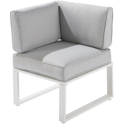 Set mobilier de gradina Naterial Odyssea (White/Gray) Thumb