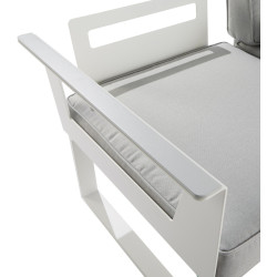 Set mobilier de gradina Naterial Odyssea (White/Gray) Thumb