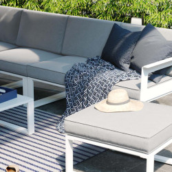 Set mobilier de gradina Naterial Odyssea (White/Gray) Thumb