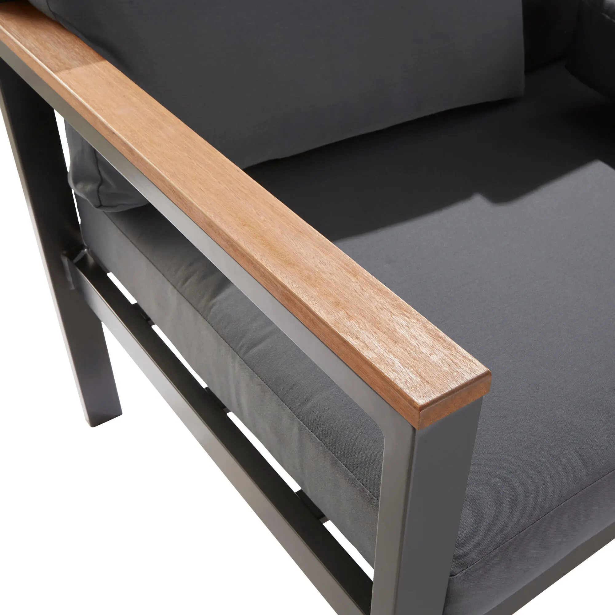 Set mobilier de gradina Naterial Oris II (Gray) - 4