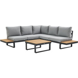 Set mobilier de gradina Naterial Persea (Grey)