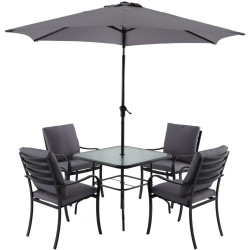Set mobilier de gradina Naterial Rono (Grey) Thumb